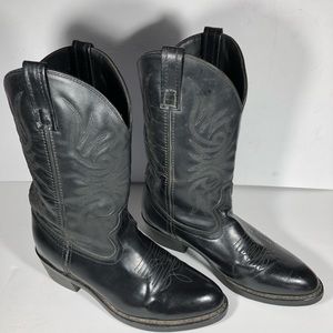 Laredo Men's 4240 Black Paris Work Cowboy 8 1/2 EW